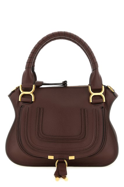 Borsa 'Marcie' con cuciture a sella