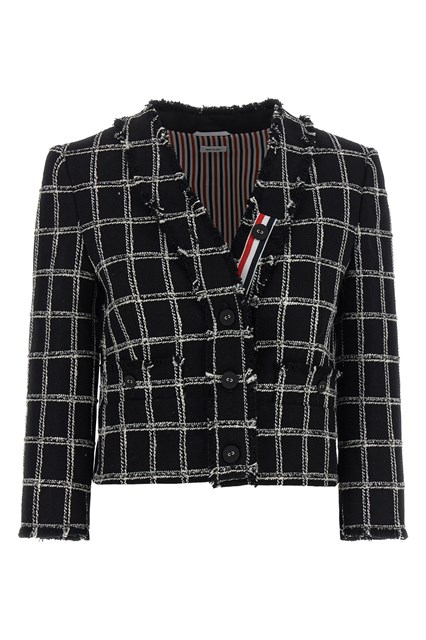 Blazer in tweed