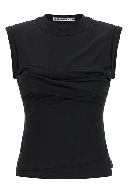 Top 'Twisted Bust Layered Tank'