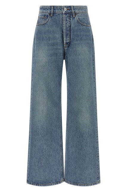 Jeans ricamo logo
