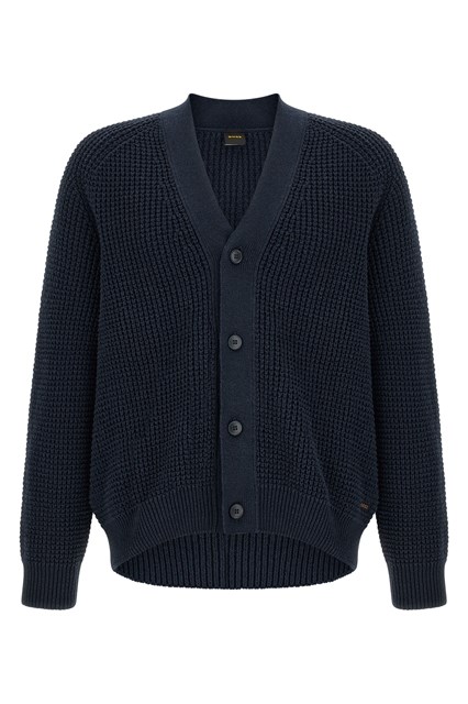Cardigan nido d'ape