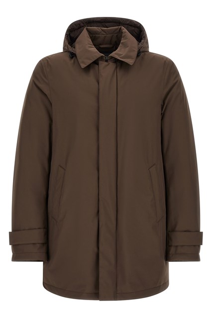 Parka cappuccio rimovibile