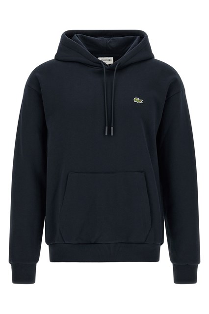 Felpa con cappuccio patch logo