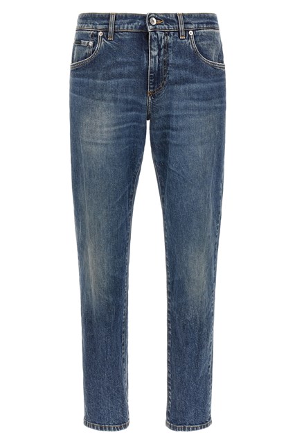 Jeans placca logo
