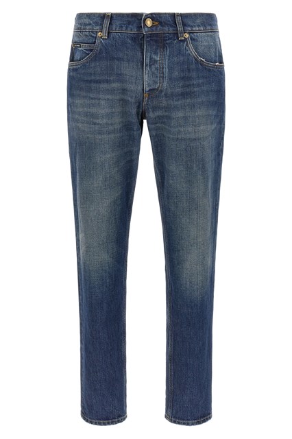 Jeans placca logo