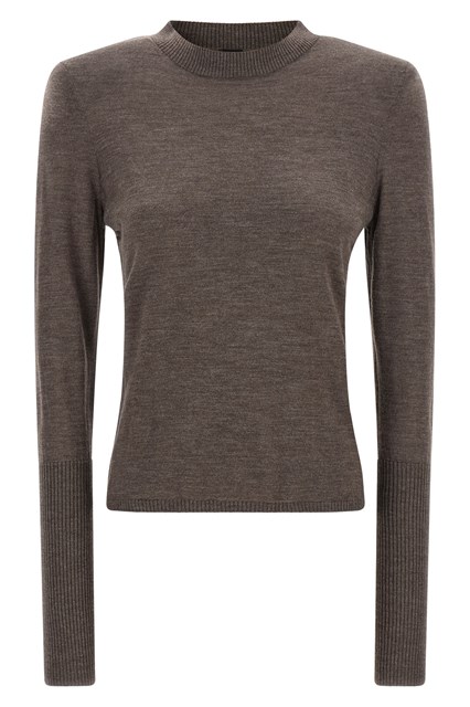 Maglia spalline imbottite
