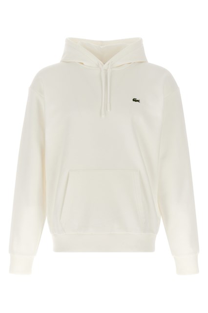 Felpa con cappuccio patch logo
