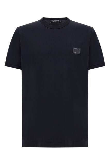 T-shirt placca metallica