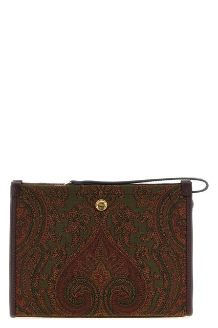 Pouch jacquard media