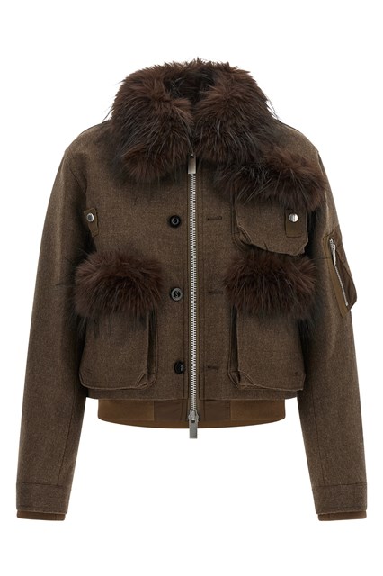 Blouson doppio colletto