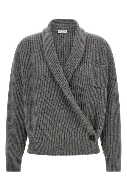 Cardigan a portafoglio