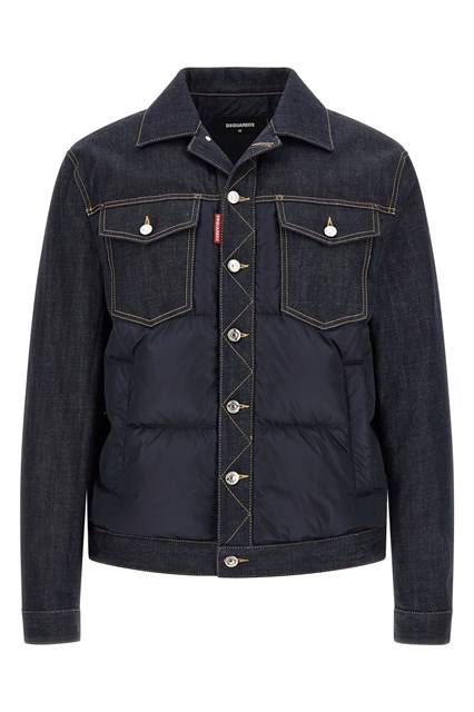 Giacca trucker 'Hybrid' imbottita