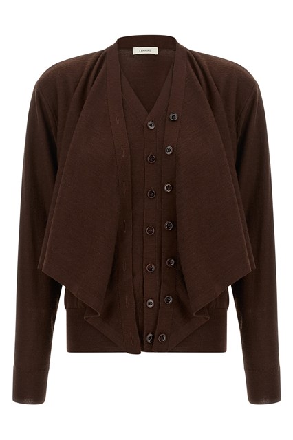 Cardigan effetto 'Trompe L'Oeil'