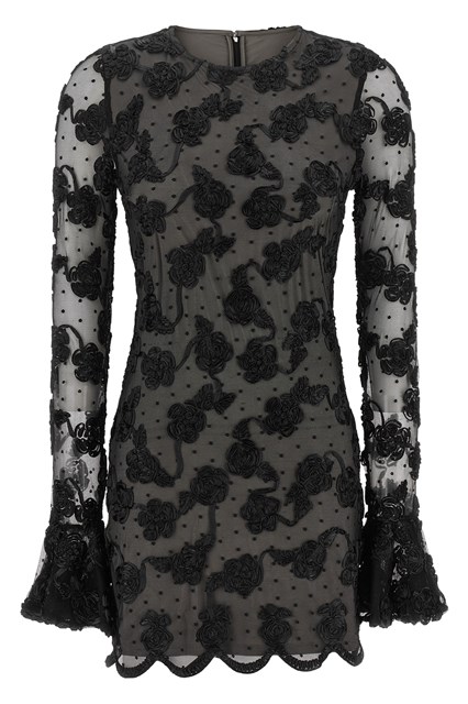 Abito 'Flower Mesh'