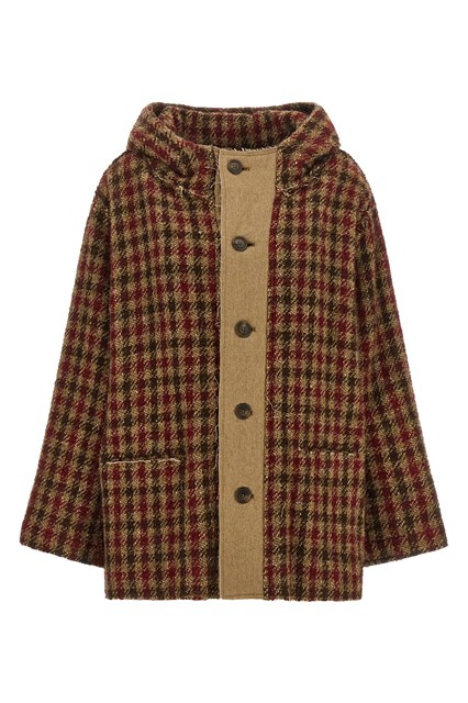 Giacca check Pied-De-Poule