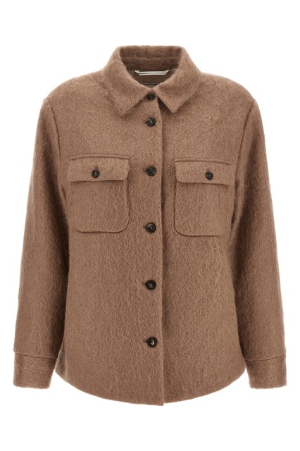 Overshirt bouclé