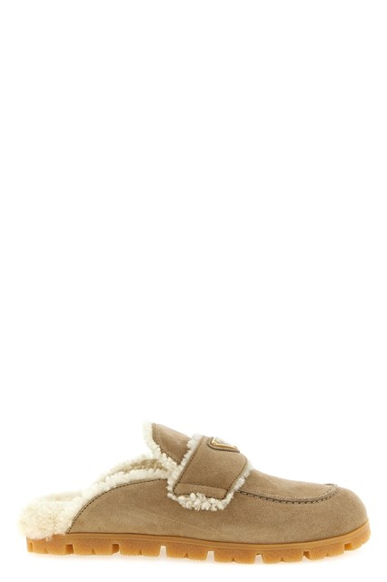 Sabot in camoscio