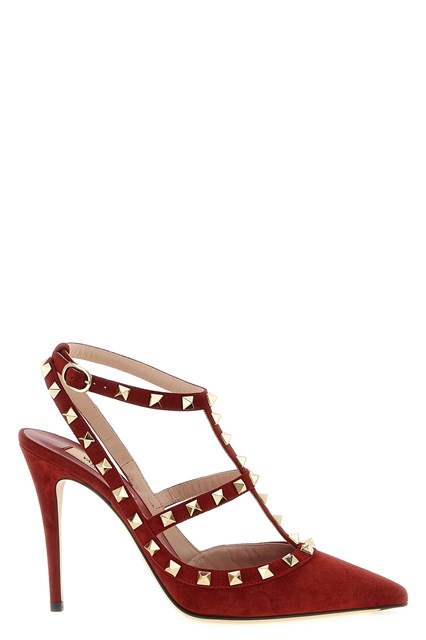 Décolleté Valentino Garavani 'Rockstud'ankle strap