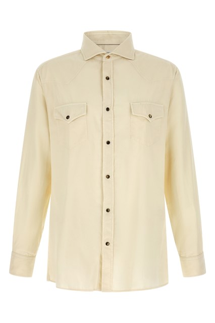 Camicia Western in velluto