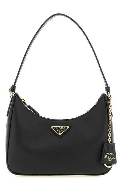 Borsa a spalla mini 'Re-Edition 2005' in Saffiano
