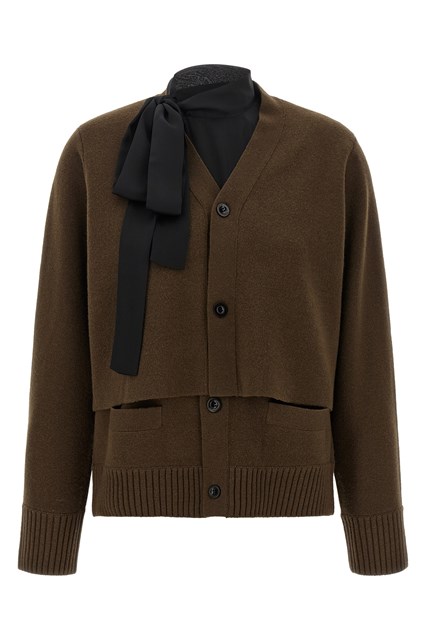 Cardigan cut-out