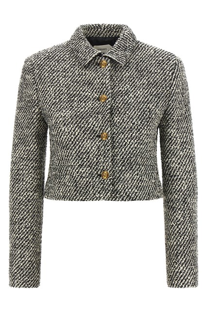 Giacca Blouson in misto lana Bouclé