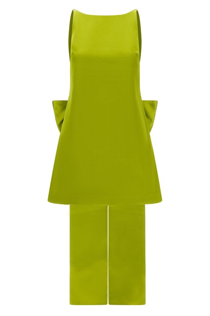 Abito maxi fiocco