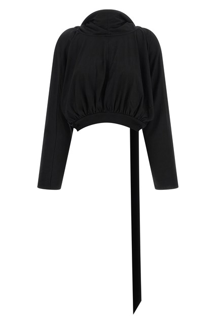 Maglia maniche lunghe 'Cropped Hooded Top'