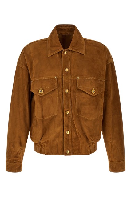 Blouson suede