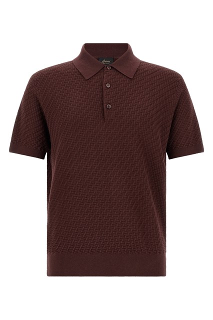 Polo tessitura 'Trama'