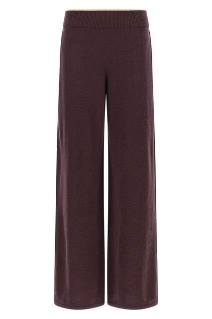 Pantalone maglia mélange