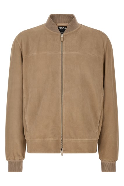 Bomber suede