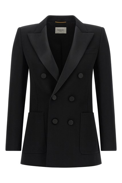 Blazer revers raso