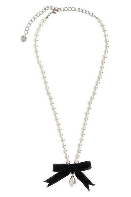 Collana 'Black Bow Pearl'