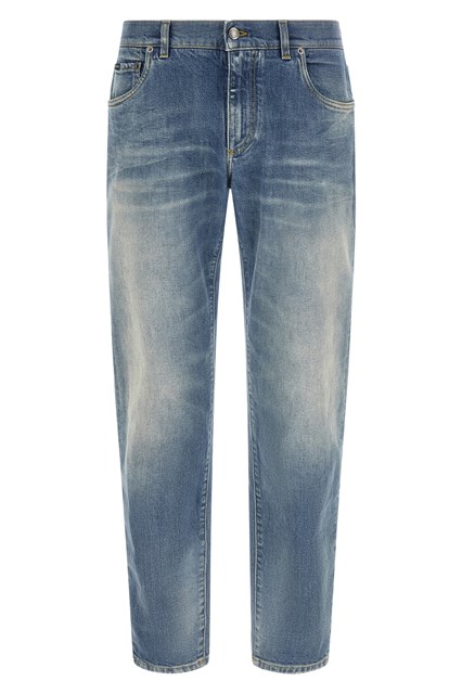 Jeans placca logo