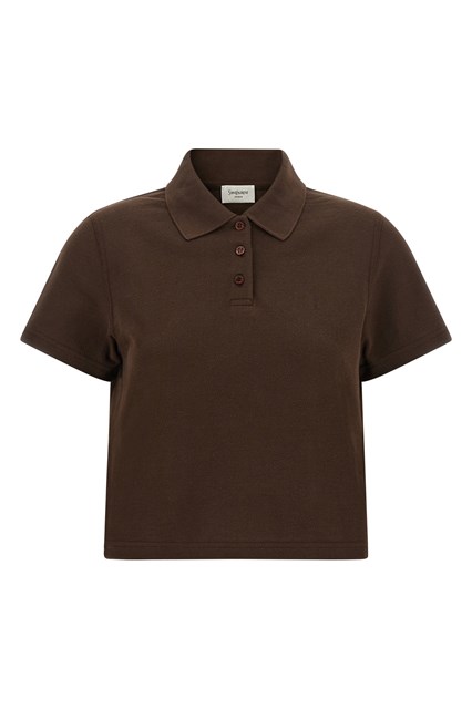 Polo crop 'Cassandre'