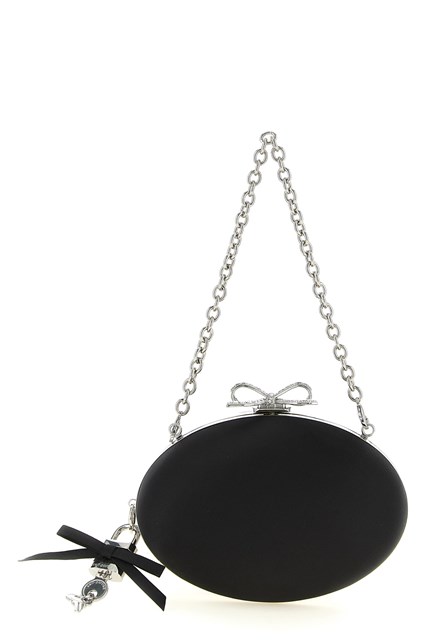 Clutch satin Oval