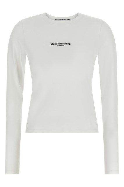 T-shirt 'LS Tee W/Logo print'