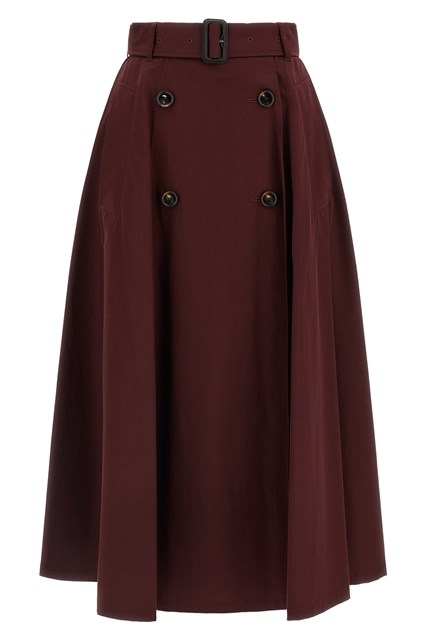 Gonna trench gabardine