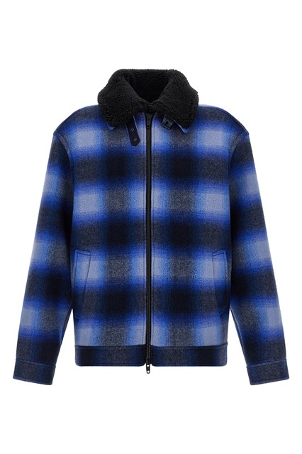Giacca bomber in flanella