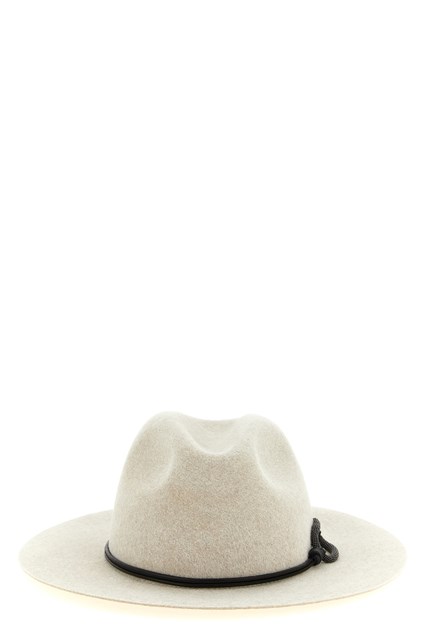 Cappello 'Fedora' con tesa larga e cordino