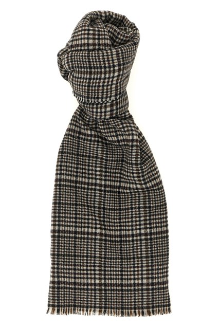 Sciarpa Principe di Galles in cashmere