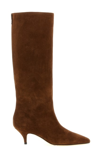 Stivale alto suede