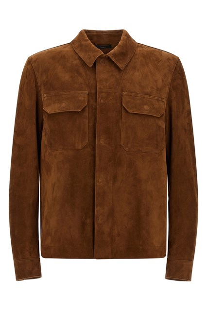 Overshirt suede