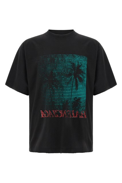 T-shirt effetto vintage