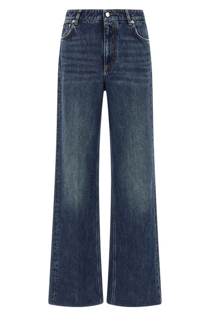 Jeans placca logo
