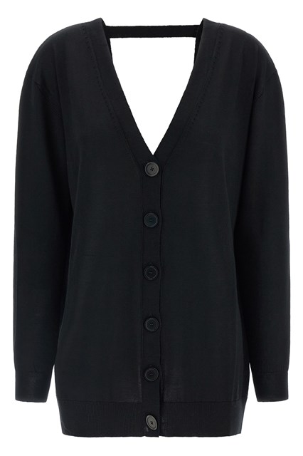 Cardigan fronte/retro