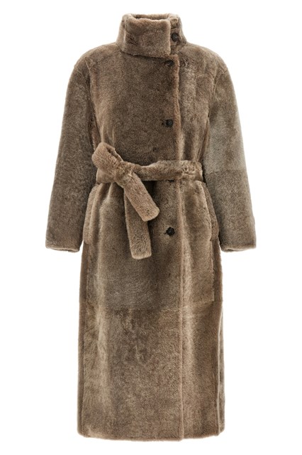 Cappotto shearling