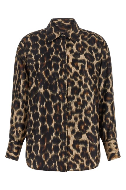 Camicia stampa giaguaro
