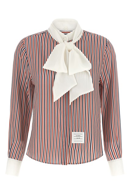 Camicia collo lavallière rimovibile